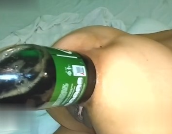 Extreme bottle fucking hole destruction
